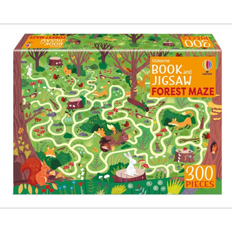 Usborne Book and Jigsaw Forest Maze - ISBN 9781803705064