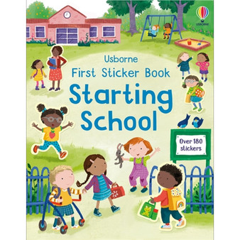First Sticker Book Starting School - ISBN 9781803702735