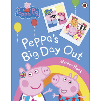 Peppa Pig: Peppa's Big Day Out Sticker Scenes Book - ISBN 9780241543436