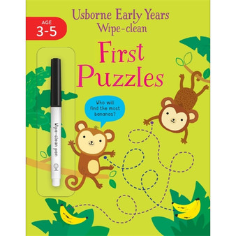 Early Years Wipe-Clean First Puzzles - ISBN 9781474998635