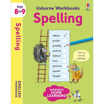 Usborne Workbooks Spelling 8-9 - ISBN 9781801313506