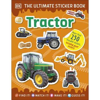 Ultimate Sticker Book Tractor - ISBN 9780241467084