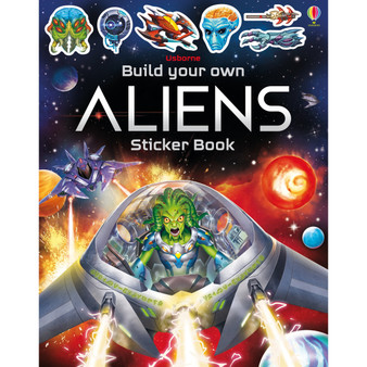Build Your Own Aliens Sticker Book - ISBN 9781474969086