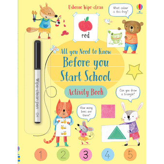 Wipe-Clean All You Need to Know Before You Start School Activity Book - ISBN 9781474968379