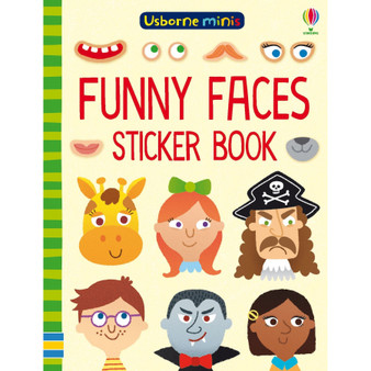 Funny Faces Sticker Book - ISBN 9781474947664