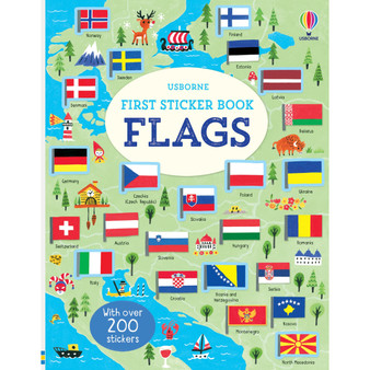First Sticker Book Flags - ISBN 9781474937030