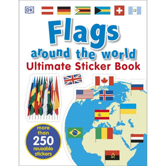 Flags Around the World Ultimate Sticker Book - ISBN 9780241283769
