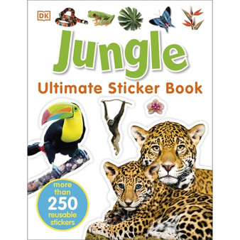 Jungle Ultimate Sticker Book - ISBN 9780241283011