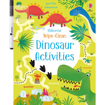 Wipe-Clean Dinosaur Activities - ISBN 9781474919012