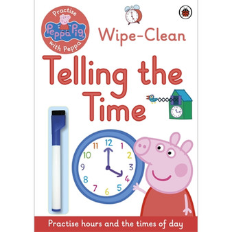 Peppa Pig: Practise with Peppa: Wipe-Clean Telling the Time - ISBN 9780241254011