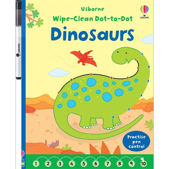 Wipe-clean Dot-to-dot Dinosaurs - ISBN 9781409597780