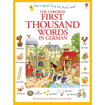 First Thousand Words in German - ISBN 9781409583035