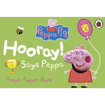 Peppa Pig: Hooray! Says Peppa Finger Puppet Book - ISBN 9781409313298