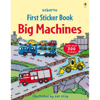 First Sticker Book Big Machines - ISBN 9781409524168