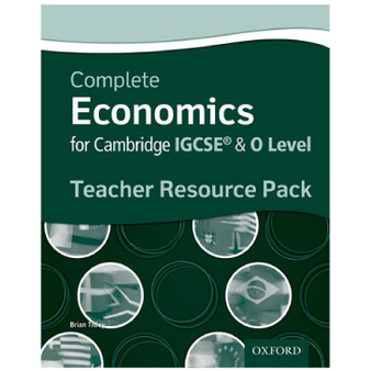Oxford Complete Economics for IGCSE and O Level Teachers Guide - ISBN 9780199129591