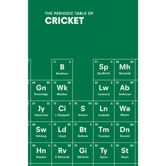 The Periodic Table of CRICKET - ISBN 9781529902518