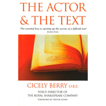 The Actor And The Text - ISBN 9780863697050
