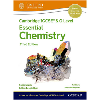 Oxford Essential Chemistry for Cambridge IGCSE (2nd edition) Student Book - ISBN 9781382006125