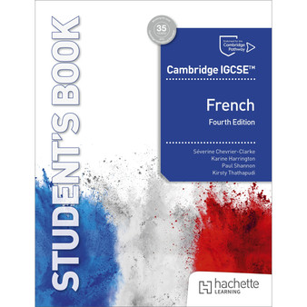Hodder Cambridge IGCSE French Student's Book (4th edition) - ISBN 9781036019730