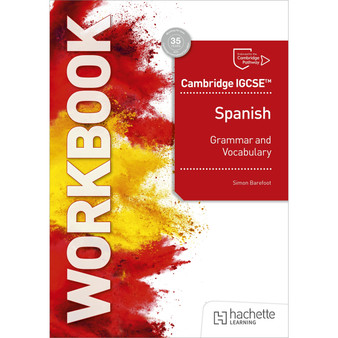 Hodder Cambridge IGCSE Spanish Grammar and Vocabulary Workbook - ISBN 9781036019785