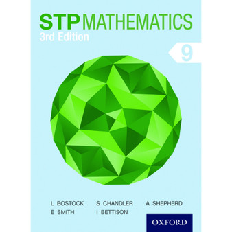Oxford STP Mathematics Student Book 9 - ISBN 9781408523803