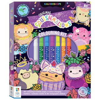 Kaleidoscope Colouring Kit: Squishmallows - ISBN 9781488961519