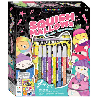 Super Squishmallows Colour & Activity Kit - ISBN 9781488959301