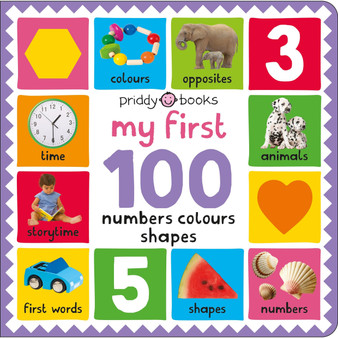 My First 100 Numbers Colours Shapes - ISBN 9781838993054