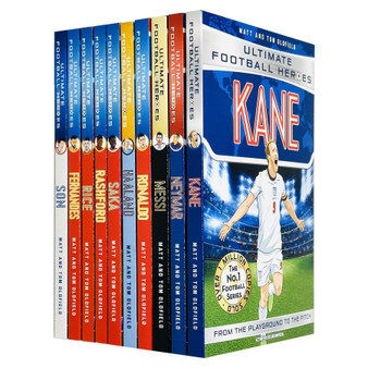 Ultimate Football Heroes Series 1 Collection 10 Books Set - ISBN 9781835872901