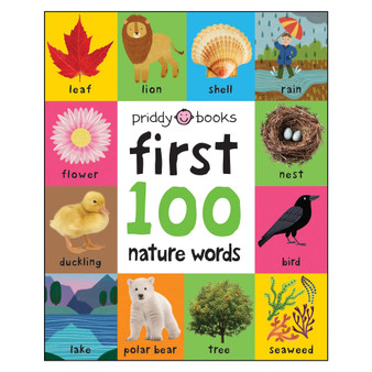 First 100 Nature Words (UK Edition) (First 100 Soft To Touch) - ISBN 9781838992002