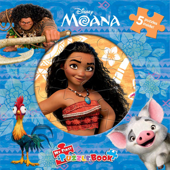 Disney Moana My First Puzzle Book - ISBN 9782764333181