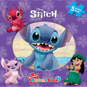 Disney Stitch My First Puzzle Book - ISBN 9782764357996
