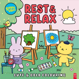 Sunny Vibes Rest & Relax Colouring Book - ISBN 9781917156820