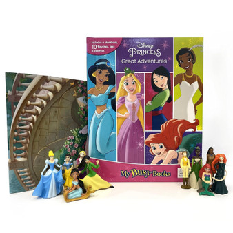 Disney Princess Great Adventures My Busy Book - ISBN 9782764333068