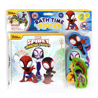 Marvel Spidey and his Amazing Friends Bath Time Books - ISBN 9782764354865