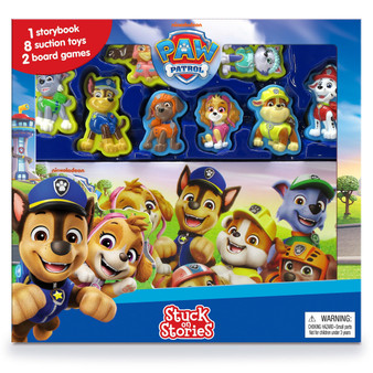 Paw Patrol Stuck on Stories - ISBN 9782764371916