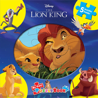 Disney Lion King My First Puzzle Book - ISBN 9782764358092