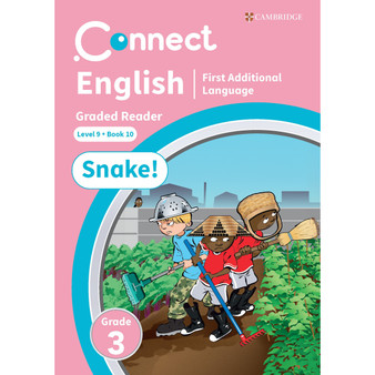 Connect English FAL Levelled Reader Grade 3: Level 9 Book 10: Snake! - ISBN 9781009981279