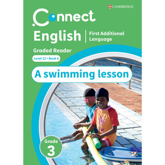 Connect English FAL Levelled Reader Grade 3: Level 12 Book 4: A swimming lesson - ISBN 9781009981514