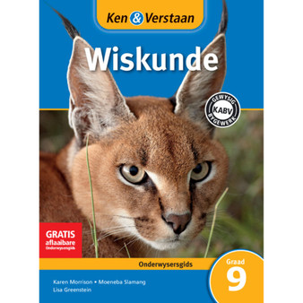 Ken & Verstaan Wiskunde Onderwysersgids Graad 9 - ISBN 9781107618855