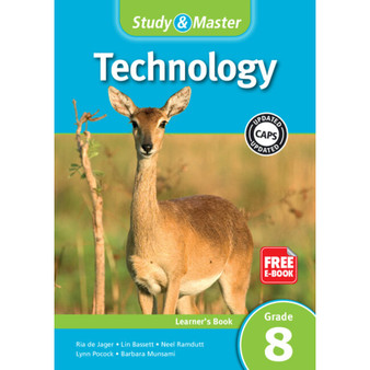Study & Master Technology Learner's Book Grade 8 - ISBN 9781107653870