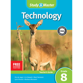 Study & Master Technology Teacher's Guide Grade 8 - ISBN 9781107630918