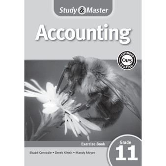 Study & Master Accounting Exercise Book Grade 11 - ISBN 9781107695115