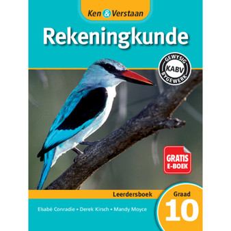 Ken & Verstaan Rekeningkunde Leerdersboek Graad 10 - ISBN 9781107642553
