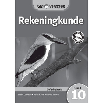 Ken & Verstaan Rekeningkunde Werkboek Graad 10 - ISBN 9781107607880