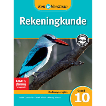 Ken & Verstaan Rekeningkunde Onderwysersgids Graad 10 - ISBN 9781107611696