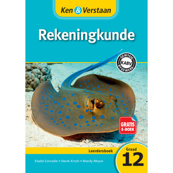Ken & Verstaan Rekeningkunde Leerdersboek Graad 12 - ISBN 9781107649996