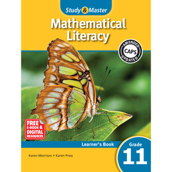Study & Master Mathematical Literacy Learner's Book Grade 11 - ISBN 9781107627024