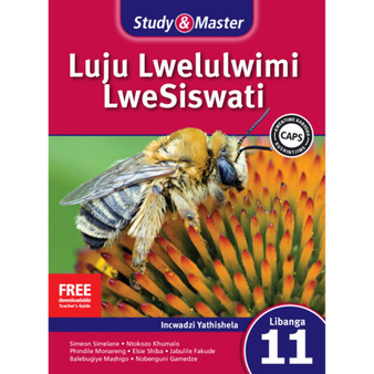 Study & Master Luju Lwelulwimi LweSiswati Incwadzi Yatishela Libanga le-11 - ISBN 9781107609518