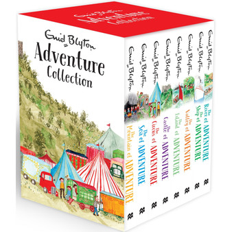 Enid Blyton's Adventure Collection x 8 Books Pack 2021 - ISBN 9781529083873